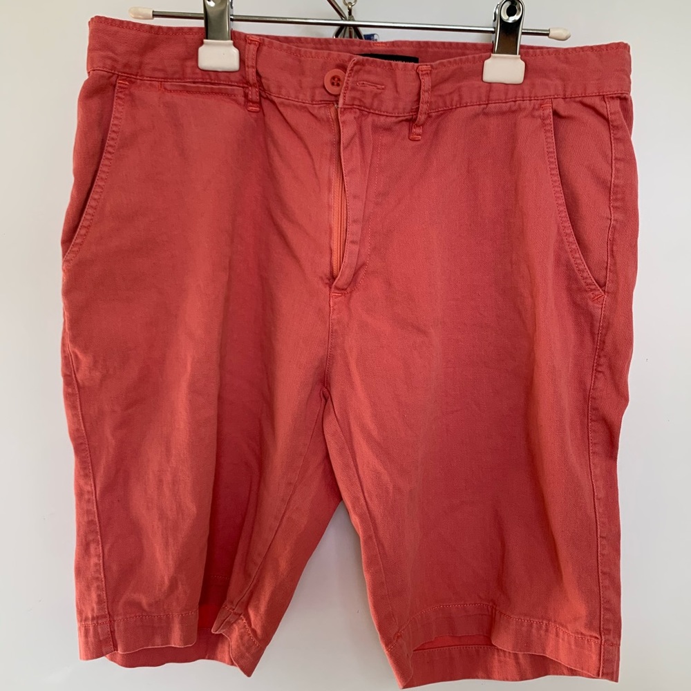 Men's Salmon Khaki Shorts